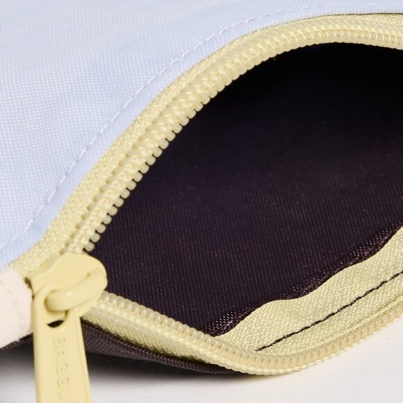 NWOT Baggu Go Pouch Small - Chocolate Plum & Lavender Grey (Pastel Colorblock) - Picture 6 of 7
